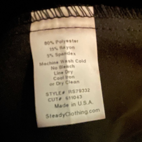 Black Circle Skirt - Picture 5 of 6